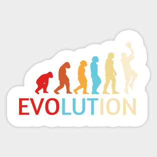 BASKETBALL EVOLUTION Sticker